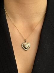 14K Gold Plated Special Love Kolye