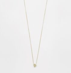 14K Gold Plated Minimal Love Kolye