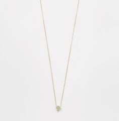 14K Gold Plated Minimal Love Kolye