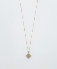 14K Gold Plated Jelly Clover Kolye