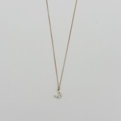 14K Gold Plated Smallest Butterfly Kolye