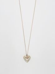 18K Rose Gold Plated Amour Kolye