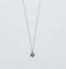 14K Gold Plated Snow Kolye