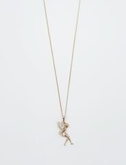 18K Rose Gold Tinker Bell Kolye