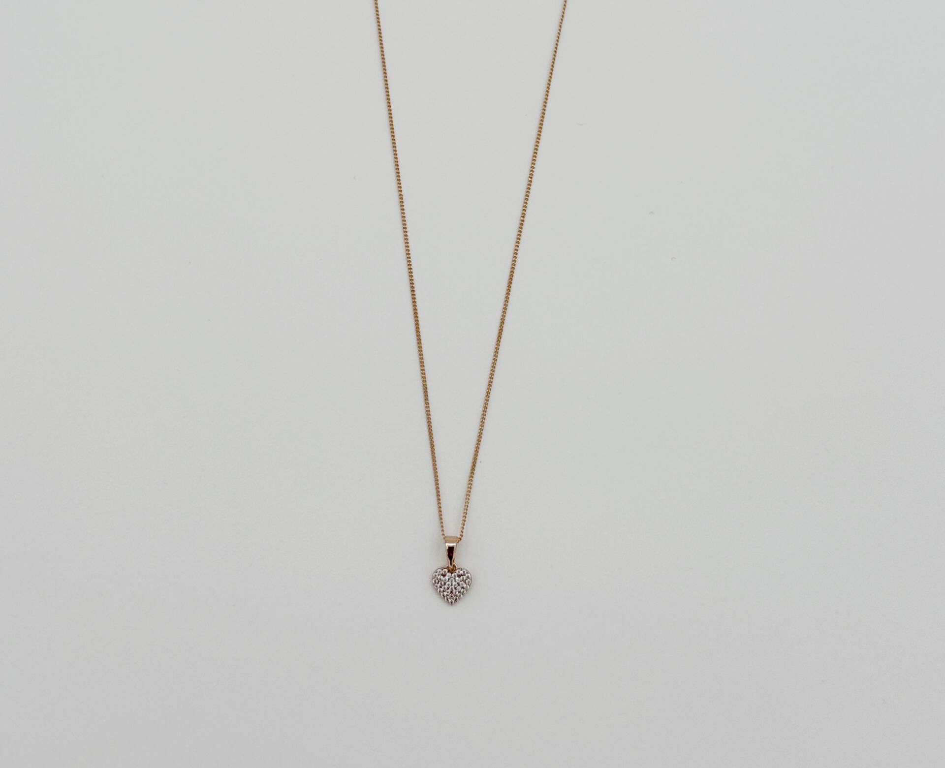 18K Rose Gold Plated My Heart Kolye