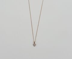 18K Rose Gold Plated My Heart Kolye