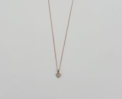 18K Rose Gold Plated My Heart Kolye