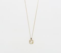 14K Gold Plated Pearly Sirius Kolye