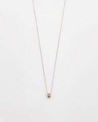 18K Rose Gold Plated Roller Kolye