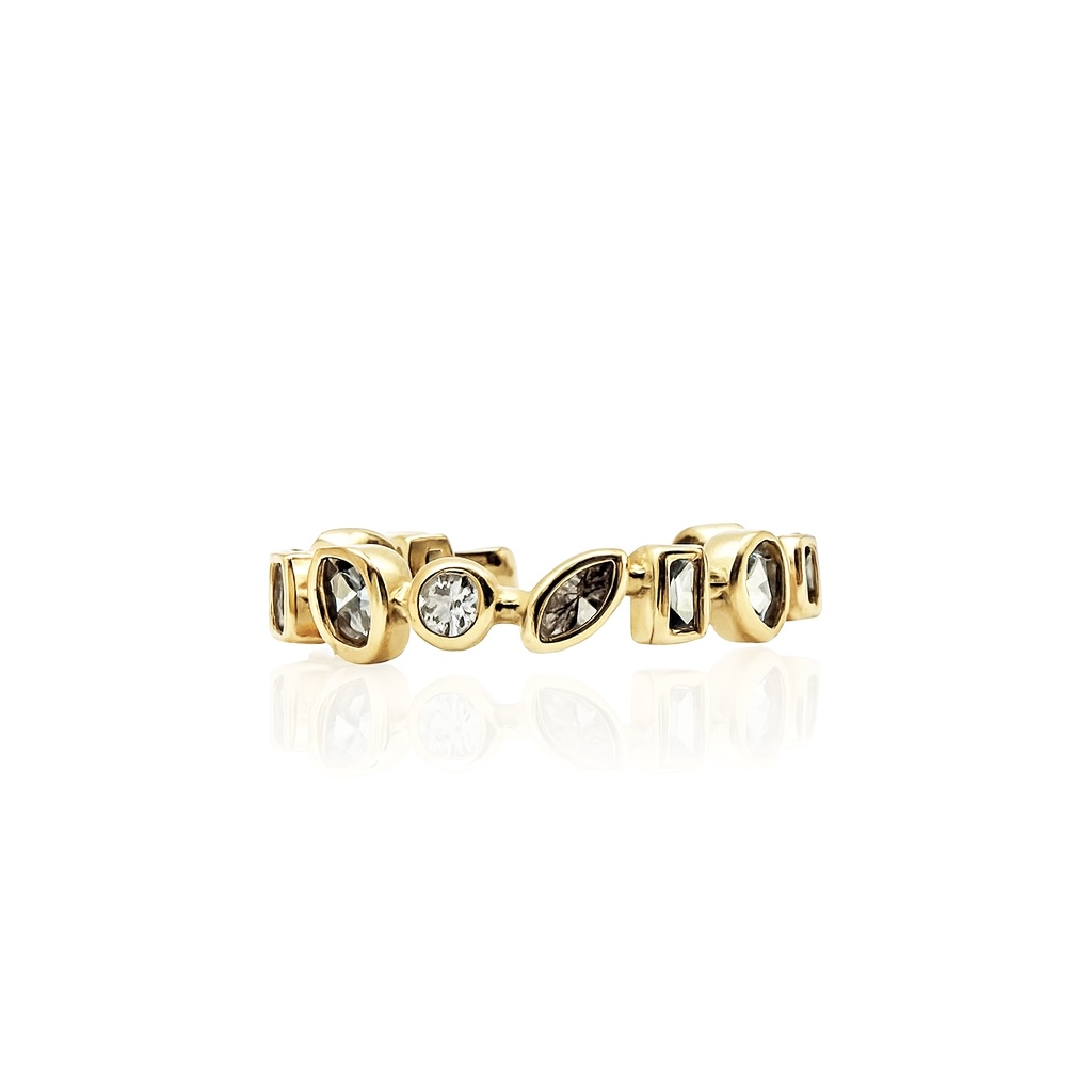 14K Gold Plated Artline Yüzük
