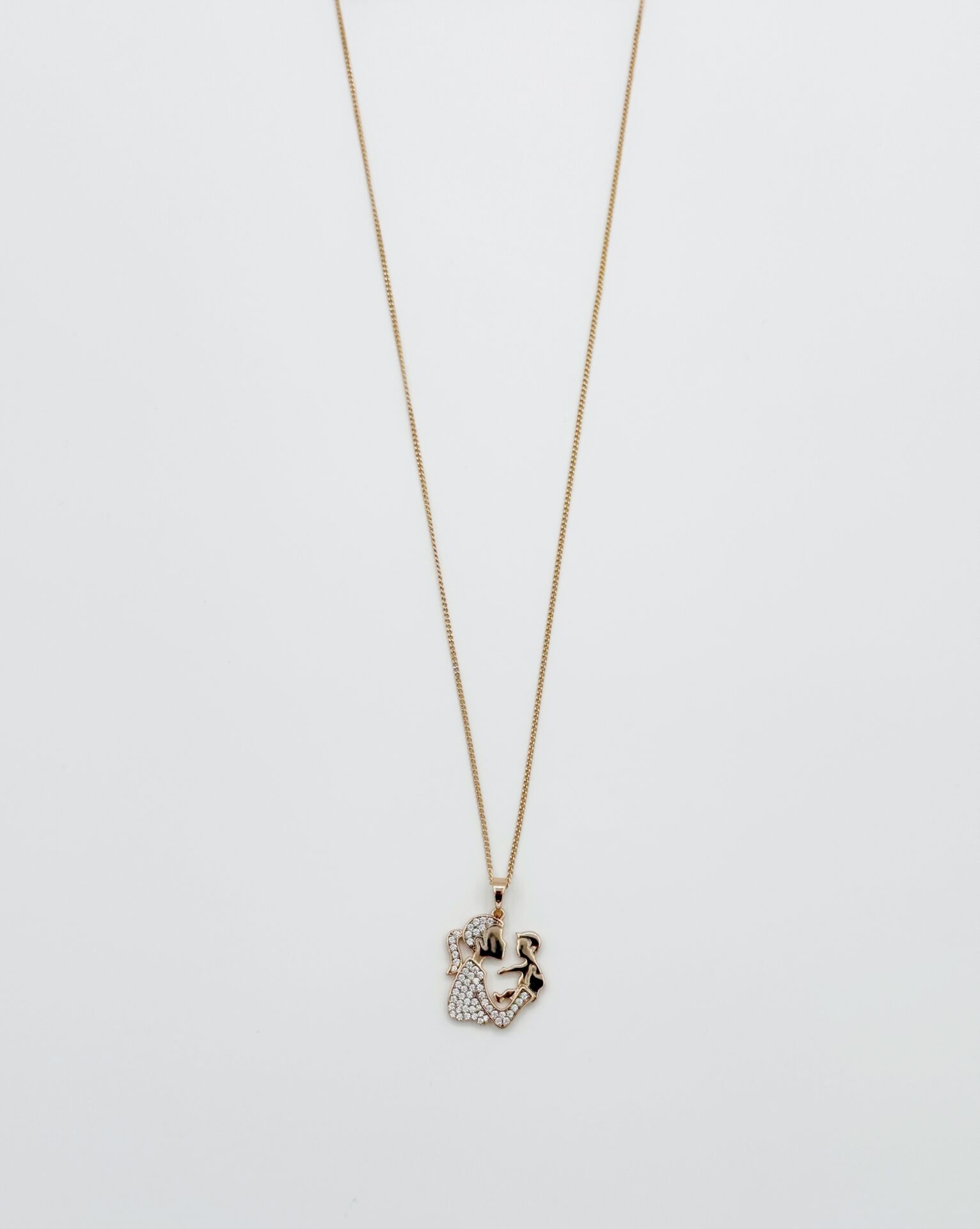 18K Rose Gold Plated Mommy Kolye