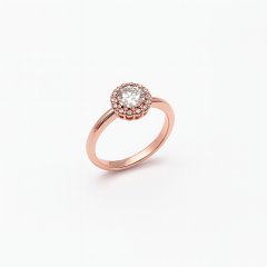 18K Rose Gold Plated Sunrise Yüzük