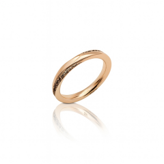 18K Rose Gold Plated Twinkling Yüzük