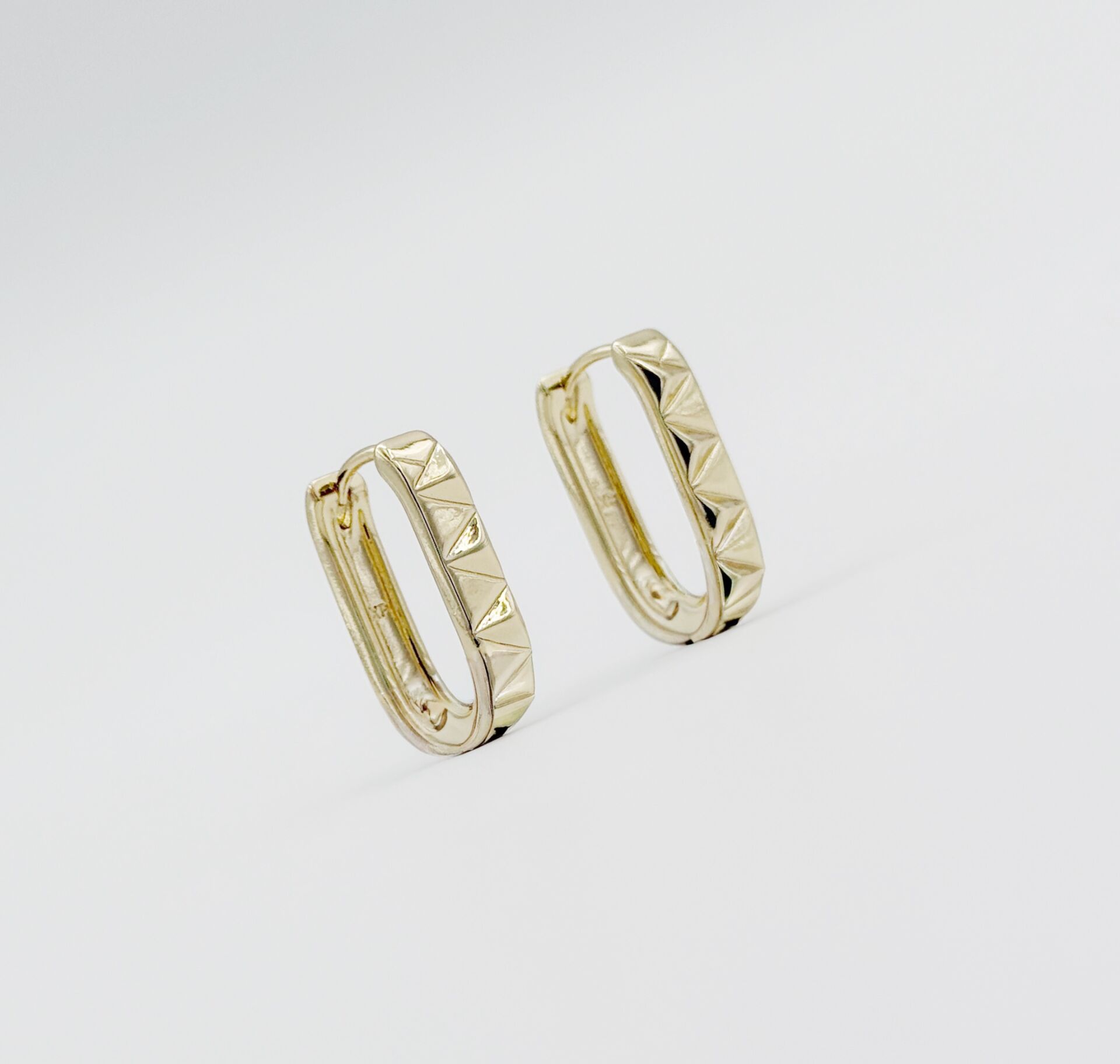 14K Gold Plated Essential Hoop Küpe