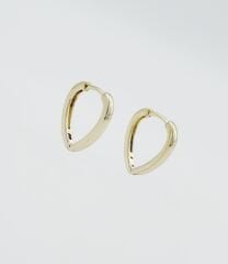 14K Gold Plated Love Hoop Küpe