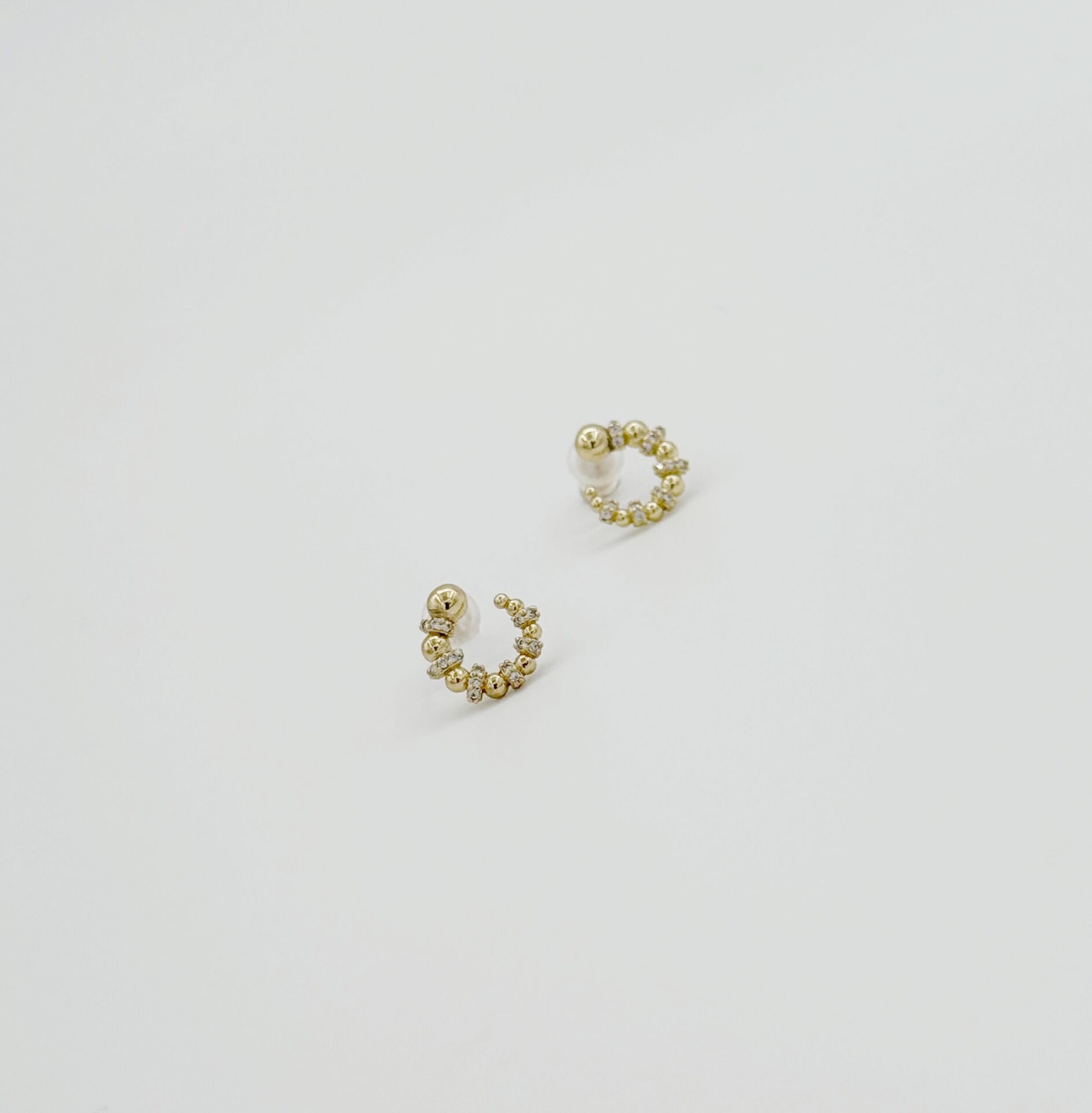 14K Gold Plated Nuit Stud Küpe