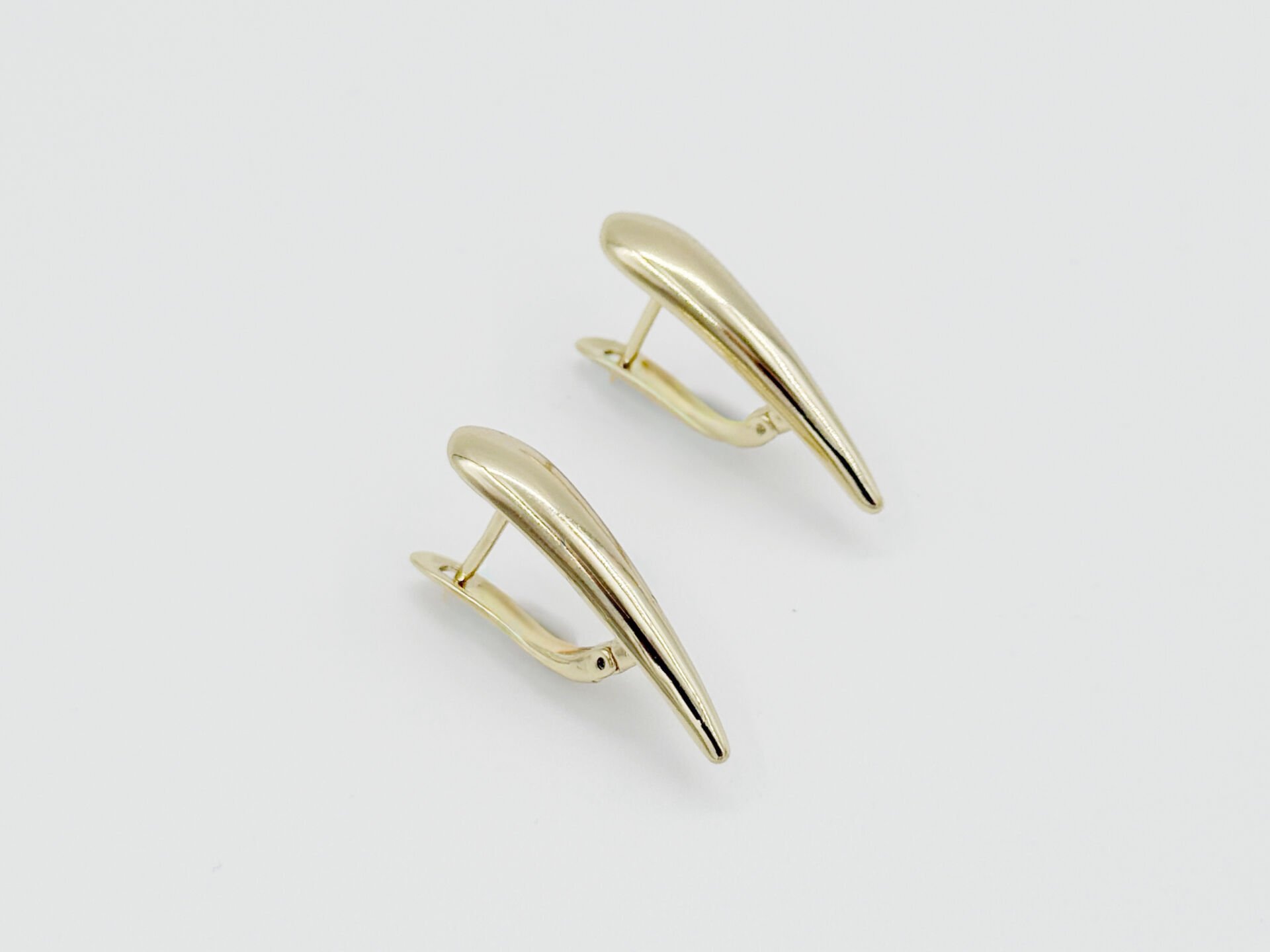 14K Gold Plated Zeus Stud Küpe