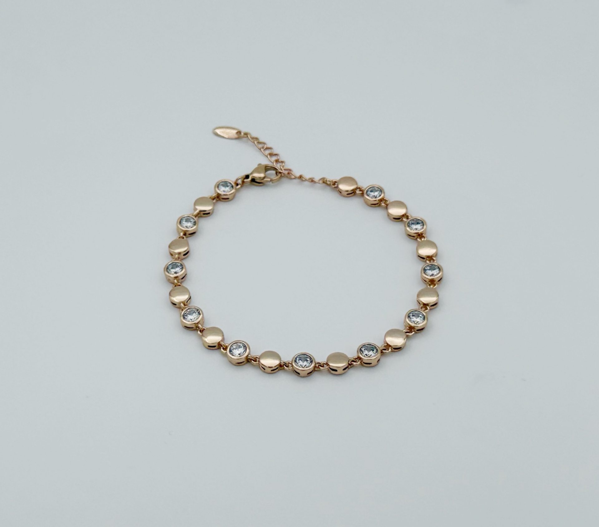 18K Rose Gold Plated  Essenza Linea Bileklik