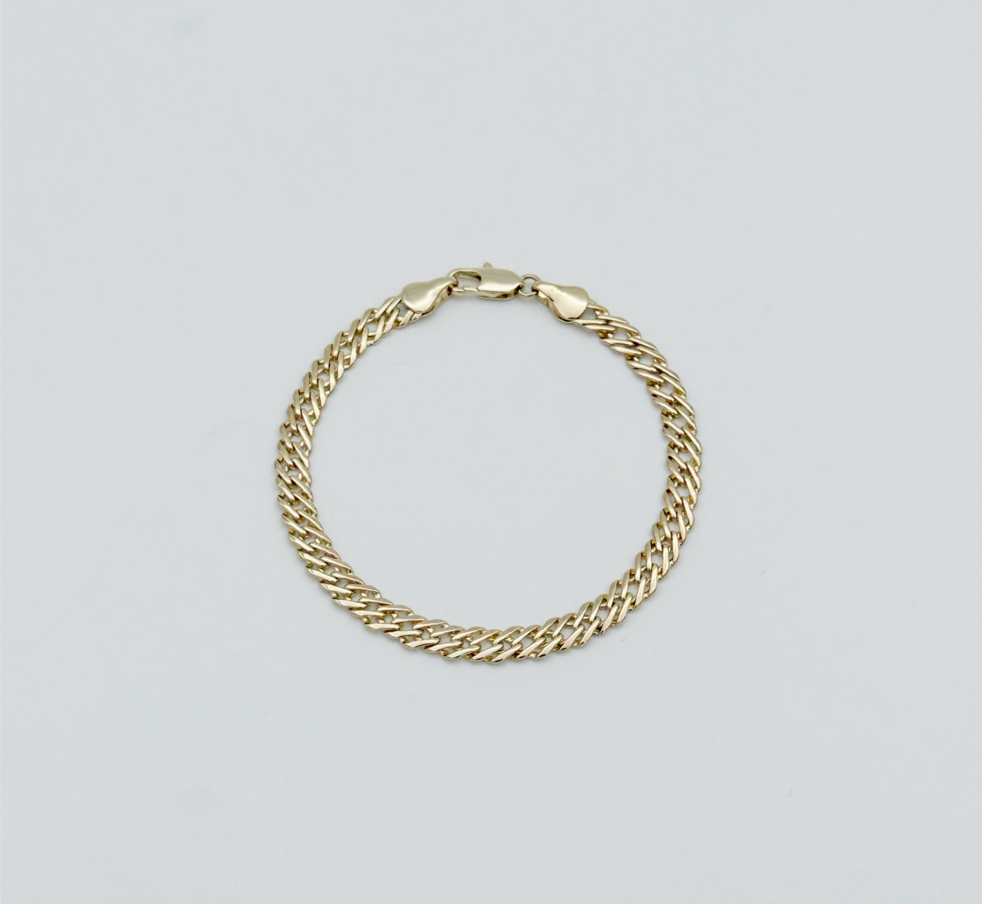 14K Gold Plated Modern Hasır Bileklik