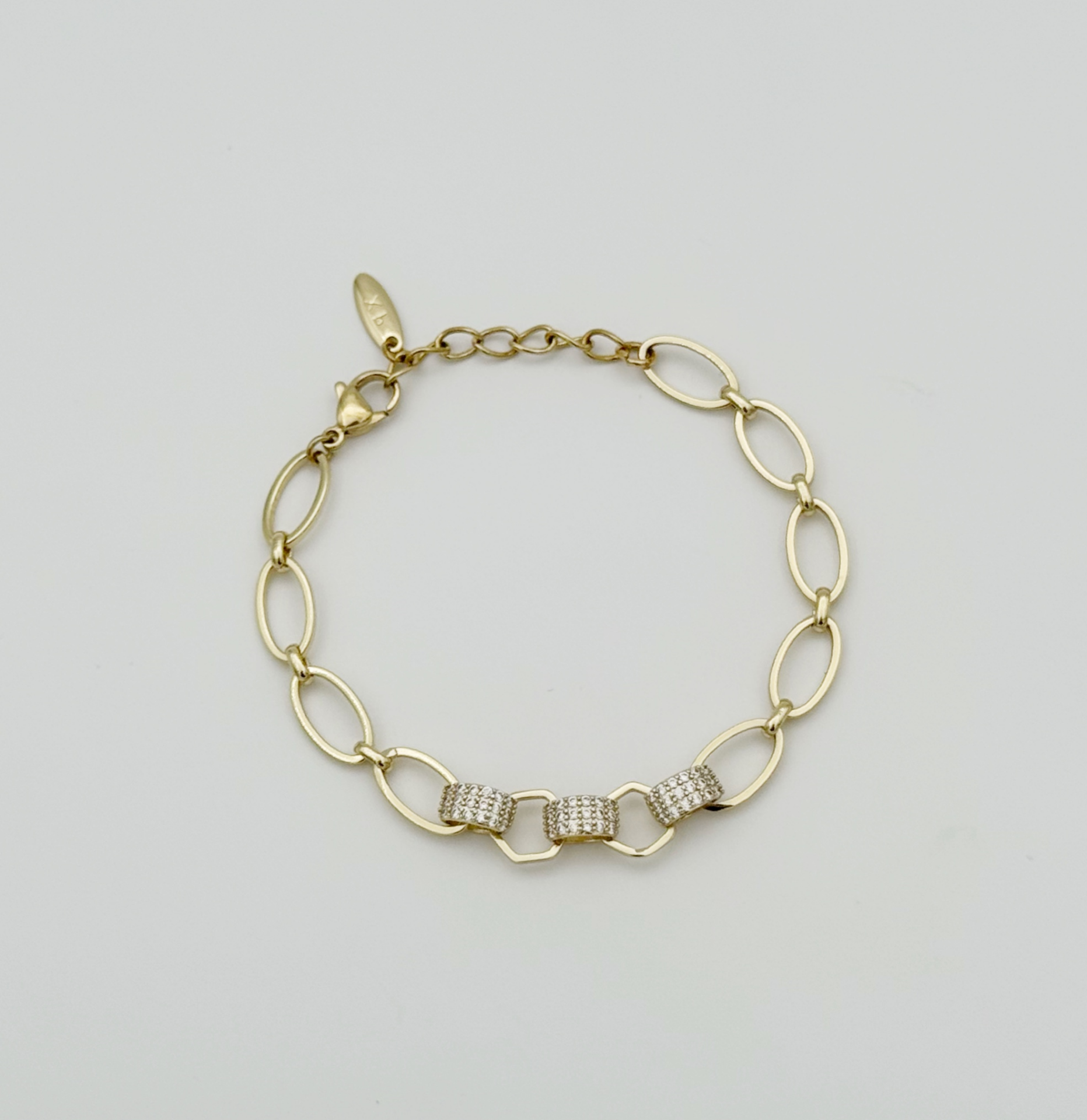 14K Gold Plated Simple Bileklik