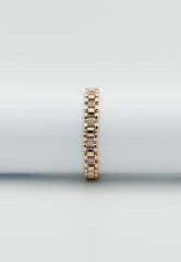 18K Rose Gold Plated Parıltı yolu Bileklik