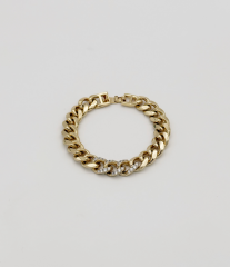 14K Gold Plated Milenyum Gurmet Bileklik