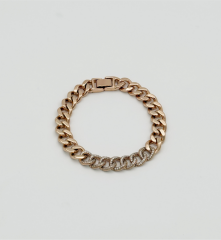 18K Rose Gold Plated Milenyum Gurmet Bileklik