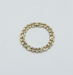 14K Gold Plated Samanyolu Gurmet Bileklik