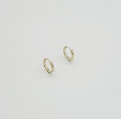 14K Gold Plated Thiny Mini Hoop Küpe