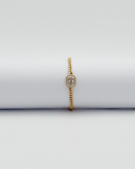 14K Gold Plated Stil Baget Bileklik