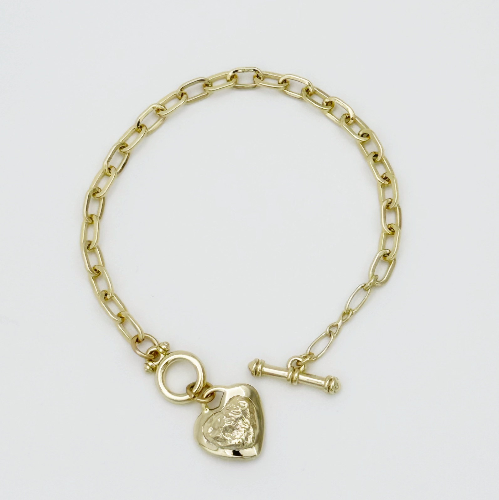 14K Gold Plated Love Key Bileklik