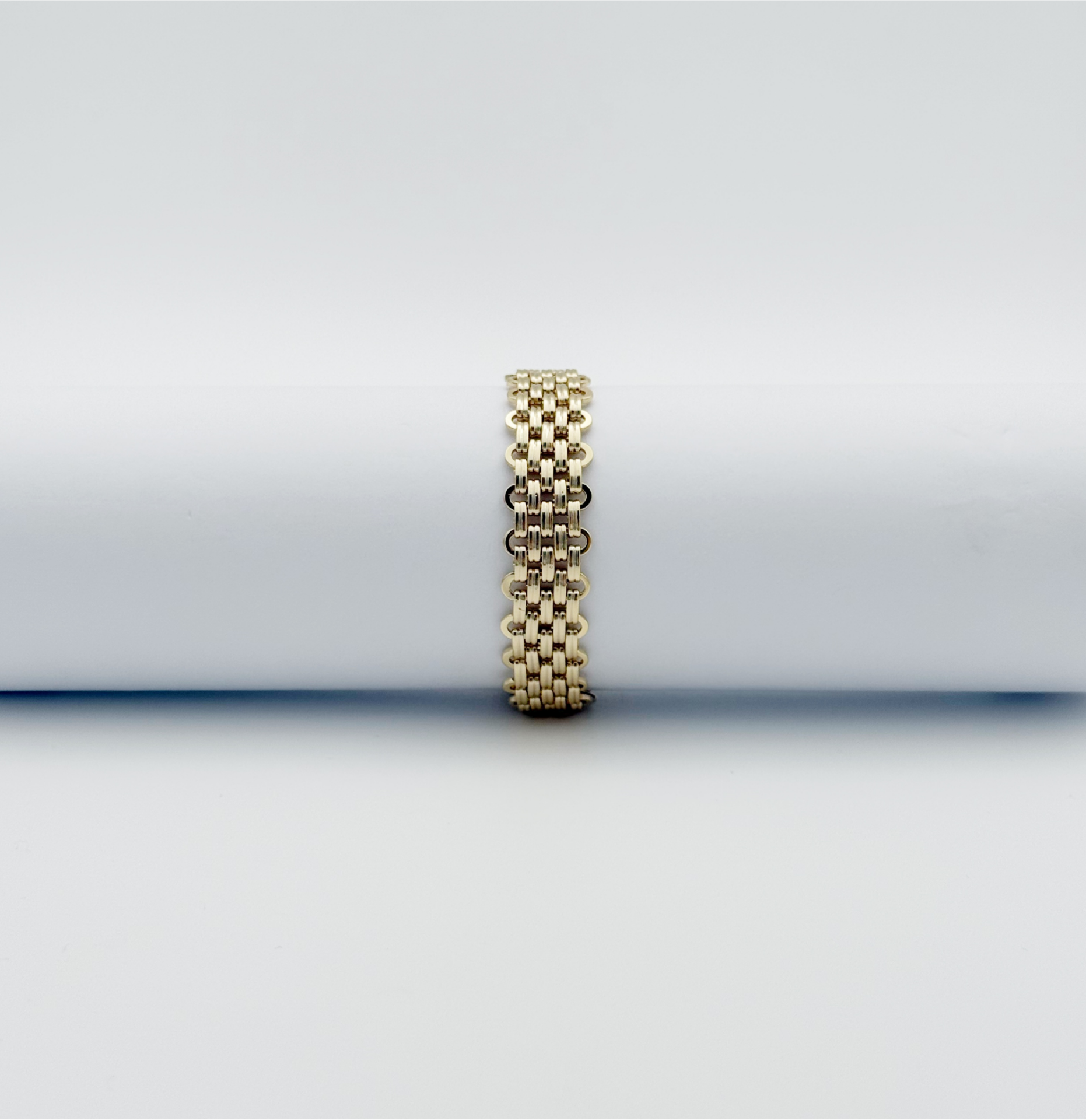 14K Gold Plated İtalyan Hasır Bileklik