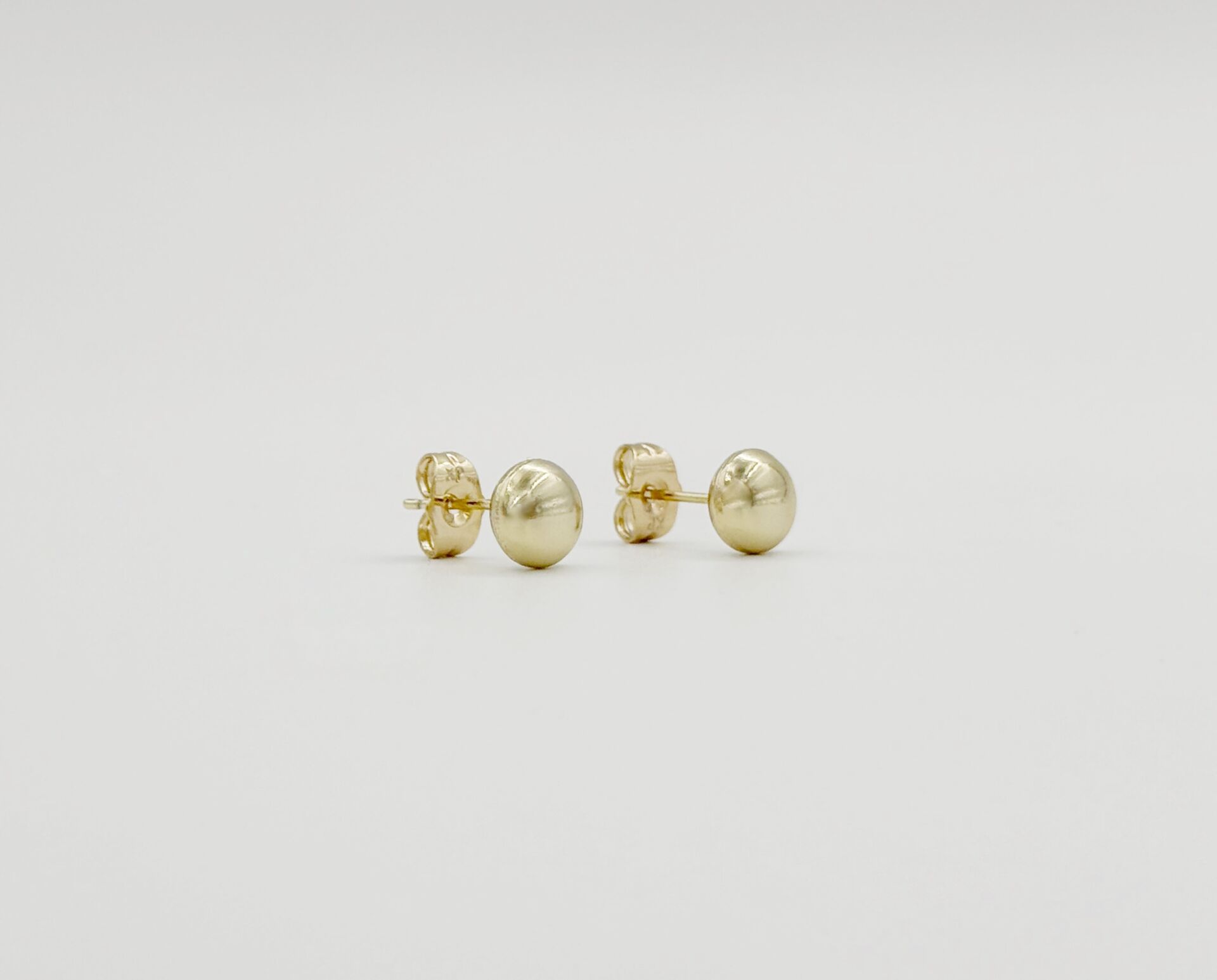 14K Gold Plated Nokta Stud Küpe