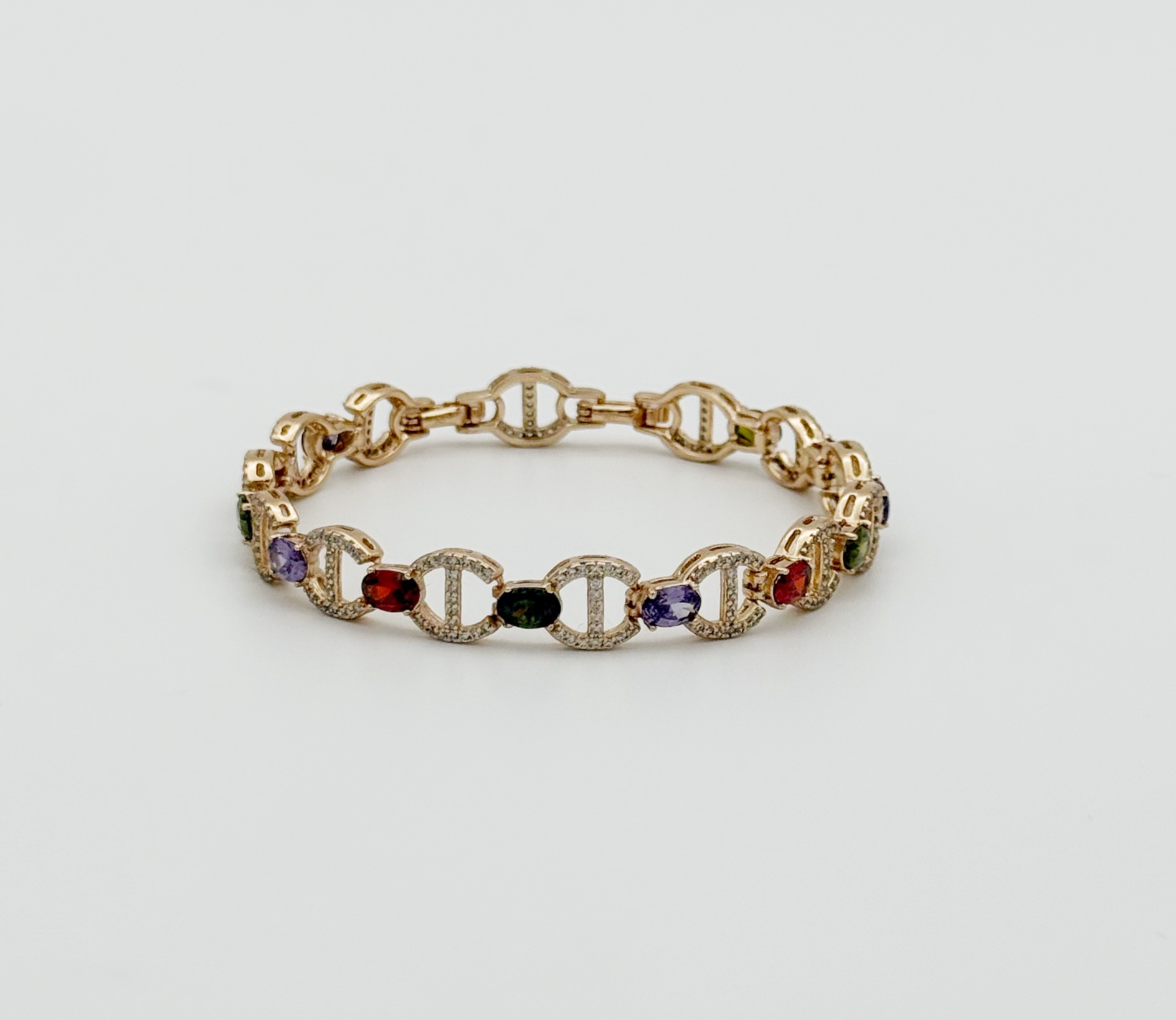 18K Rose Gold Plated Asia Bileklik