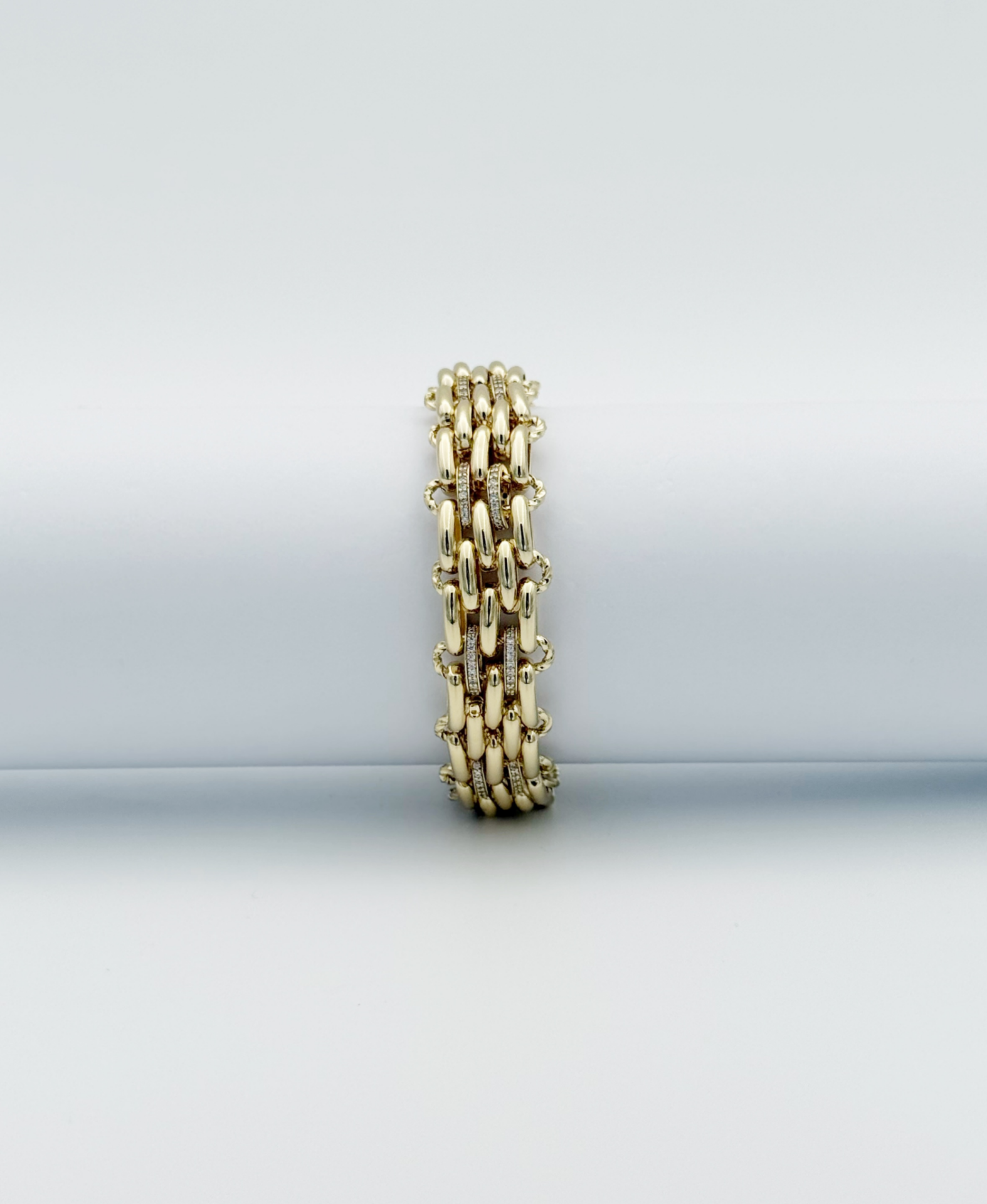 14K Gold Plated Queen Wicker Bileklik