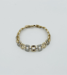 14K Gold Plated Louren Bileklik